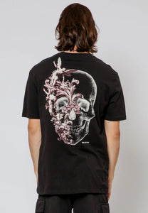 Religion Cherubs Skull T-Shirt Black