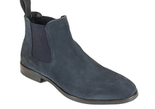 Load image into Gallery viewer, Front Douglas Suede Chelsea Boots Navy