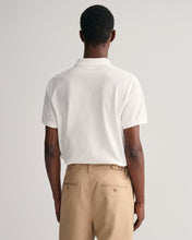 Load image into Gallery viewer, Gant Regular Shield Pique Polo Top White