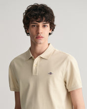 Load image into Gallery viewer, Gant Regular Shield Pique Polo Top Silky Beige