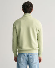 Load image into Gallery viewer, Gant Shield Half Zip Sweatshirt Matcha Green
