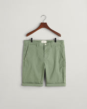 Load image into Gallery viewer, Gant Slim Sunfaded Chino Shorts Olive