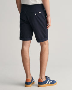 Gant Slim Sunfaded Shorts Navy