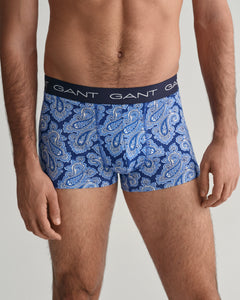Gant Paisley Print Boxer Shorts Blue