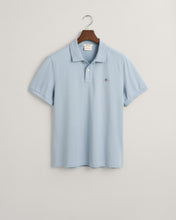 Load image into Gallery viewer, Gant Regular Shield Pique Polo Top Dove Blue