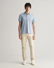 Load image into Gallery viewer, Gant Regular Shield Pique Polo Top Dove Blue