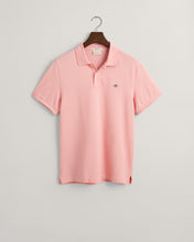 Load image into Gallery viewer, Gant Regular Shield Pique Polo Top Bubble Gum Pink