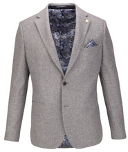 Load image into Gallery viewer, Guide London Wool Mix Tailored Jacket Grey