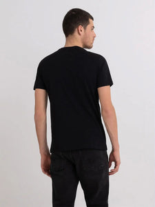 Replay Brand T-Shirt Black