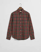 Load image into Gallery viewer, Gant Regular Fit Checked Archive Poplin Shirt Red