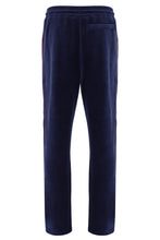 Load image into Gallery viewer, Sergio Tacchini Webber Velour Track Pant Maritime Blue