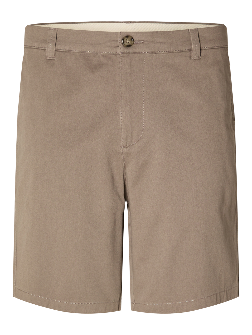 Selected Homme Bill Flex Shorts Taupe