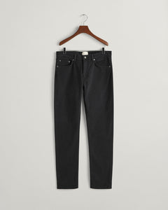 Gant Soft Twill Slim Fit Jeans Black