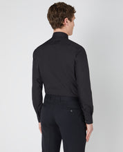 Load image into Gallery viewer, Remus Uomo Plain Formal Shirt Black