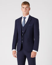 Load image into Gallery viewer, Remus Uomo Palucci Wool Blend 2 Piece Suit Navy Blue