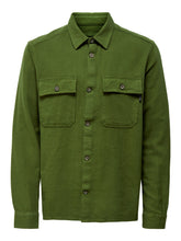 Load image into Gallery viewer, Only &amp; Sons Scott Plain Overshirt Moss Green