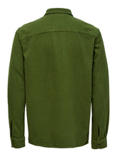 Load image into Gallery viewer, Only &amp; Sons Scott Plain Overshirt Moss Green