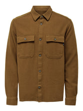 Load image into Gallery viewer, Only &amp; Sons Scott Plain Overshirt Deep Tan