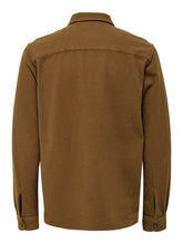 Load image into Gallery viewer, Only &amp; Sons Scott Plain Overshirt Deep Tan