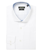 Load image into Gallery viewer, Remus Uomo Textured Plain Shirt White