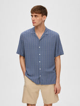Load image into Gallery viewer, Selected Homme Vero Printed Shirt Blue