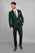 Load image into Gallery viewer, Cavani Caridi 3 Piece Suit Olive