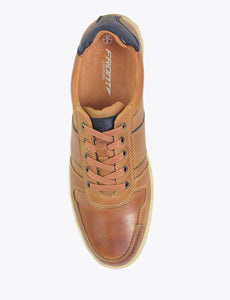 Front Lucca Trainer Tan