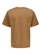 Load image into Gallery viewer, Only &amp; Sons Relax T-Shirt Camel