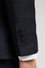 Load image into Gallery viewer, Ted Baker Navy Check Jacket