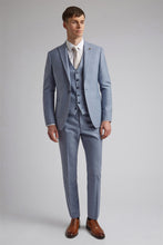 Load image into Gallery viewer, Ted Baker Two Piece Flannel Suit Light Blue