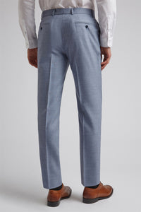 Ted Baker Two Piece Flannel Suit Light Blue
