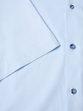 Load image into Gallery viewer, Remus Uomo Plain Short Sleeve Shirt Light Blue