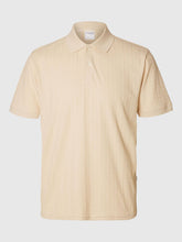 Load image into Gallery viewer, Selected Homme Jett Jacquard Polo Top Fog