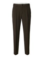 Load image into Gallery viewer, Selected Homme 190 Regular Tapered Finn Flex Trouser Brown