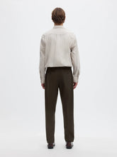 Load image into Gallery viewer, Selected Homme 190 Regular Tapered Finn Flex Trouser Brown