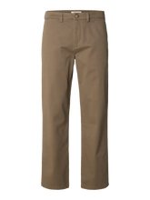 Load image into Gallery viewer, Selected Homme 196 Miles Straight Fit Chino Chocolate Chip