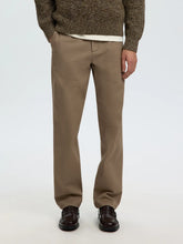Load image into Gallery viewer, Selected Homme 196 Miles Straight Fit Chino Chocolate Chip