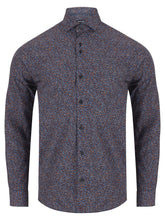 Load image into Gallery viewer, Remus Uomo Frank Pattern Shirt Navy Mix