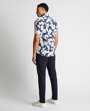 Load image into Gallery viewer, Remus Uomo Floral Print Short Sleeve Shirt Navy