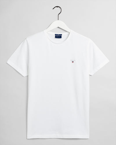 Gant Pique T-Shirt White
