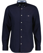Load image into Gallery viewer, Gant Honeycomb Texture Shirt Navy