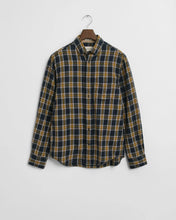 Load image into Gallery viewer, Gant Regular Windblown Flannel Shirt Evening Blue