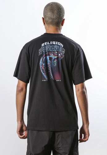 Religion Cobra T-Shirt Black