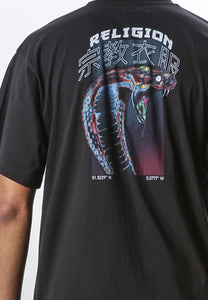 Religion Cobra T-Shirt Black