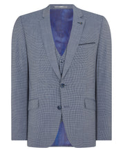 Load image into Gallery viewer, Remus Uomo Micro Houndstooth Suit Blue