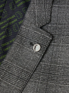 Remus Uomo Laurino 3 Piece Grey Check Suit