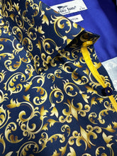 Load image into Gallery viewer, Claudio Lugli Golden Ornaments Shirt Blue