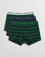 Load image into Gallery viewer, Gant Striped Boxer Shorts Forest Green