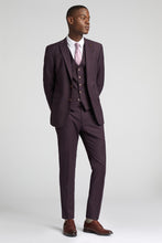 Load image into Gallery viewer, Antique Rogue Bay 2 Piece Suit Merlot