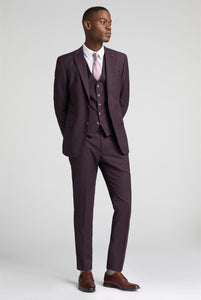 Antique Rogue Bay 2 Piece Suit Merlot